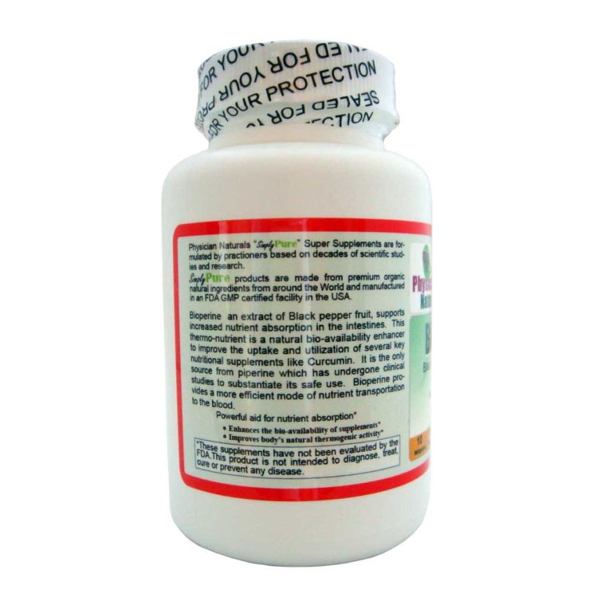 BioPerine 10mg - 60 tabs