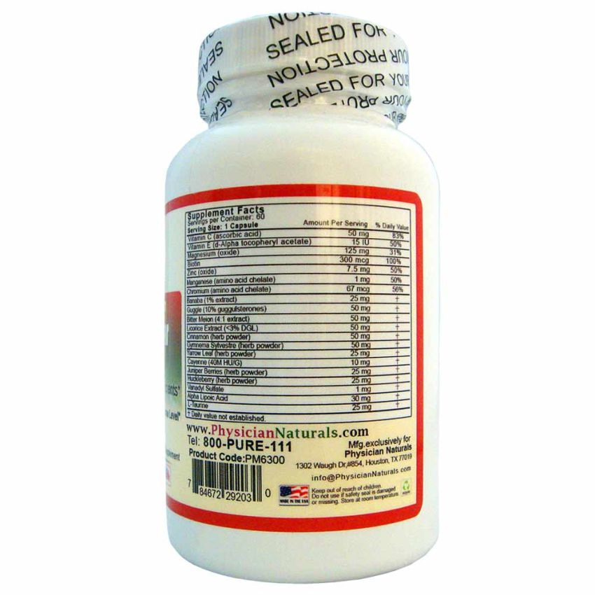 Ultra Spectrum BLOOD SUGAR Support 60 Caps