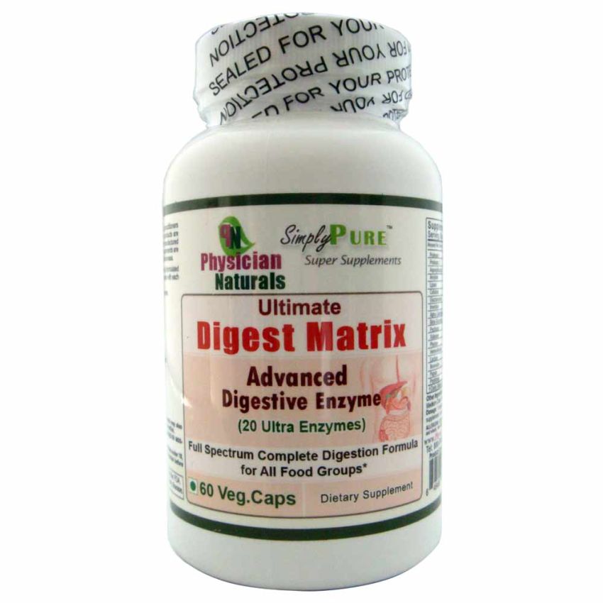 Ultimate Digest Matrix Is Formulated with a Diverse Range of 20 Different Enzymes