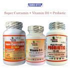 Combo Pack - SuperCurcumin+VitaminD3+Probiotic