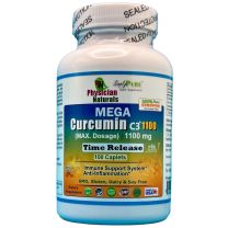 Mega Curcumin C3 1100 mg Sustained Time Release Max Dosage 