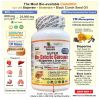 Combo Super BioEnteric Cur+ Resveratrol + CoQ10 + Fruits & Veg Pack 4 Pack